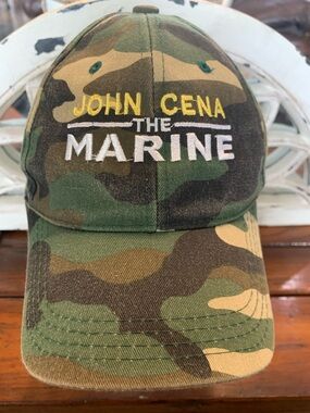 John Cena 'The Marine' Camouflage Baseball Cap. Kids. Velcro